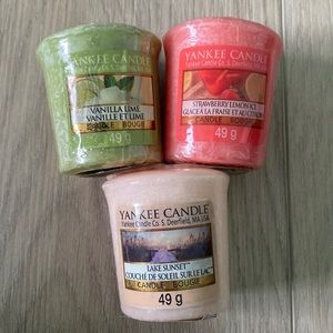 Yankee Candle Single Wick Votive Candles
